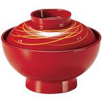 32600950 仙才椀 朱アヤトリ TA 福井クラフト