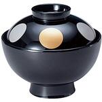 33021020 仙才丸椀 黒日月 TA 福井クラフト