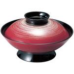 12025430 御殿型煮物椀 紫かすみ TA 福井クラフト