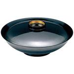 煮物椀 銀ぼかし高台内金内黒 木質 福井クラフト