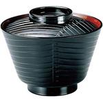 33102160 飛騨椀 黒内朱 TA 福井クラフト