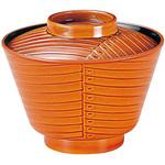 33102180 飛騨椀 春慶内黒 TA 福井クラフト