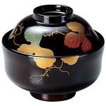 33604790 ひさご煮物椀 溜蔦 手塗漆、磨蒔絵 木質 福井クラフト