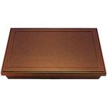 21078030 長手ダイヤ松花堂 梨地 (蓋) A 福井クラフト