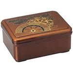 45151320 合口丼重 梨地御所車内朱 A 福井クラフト