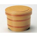 桶型飯器(小) 白木(内朱) A 福井クラフト