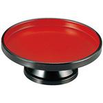 51062610 高月盛皿 黒内朱 (全面塗) A 福井クラフト