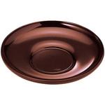 75000150 だるま茶托 溜 A 福井クラフト
