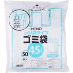 ゴミ袋 半透明 手付 HEIKO
