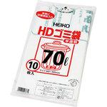HDゴミ袋 半透明 HEIKO ポリ袋(ゴミ袋) 【通販モノタロウ】