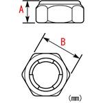 0900-001-01101 ロックナット(ユニクロ) K-CON(キタコ)