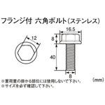 0900-082-03006 フランジ六角ボルト(SUS) K-CON(キタコ)
