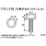 0900-082-03008 フランジ六角ボルト(SUS) K-CON(キタコ)