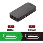 【まとめ売】エレコム HDMI延長リピーター AD-HDRP40 6個セット AD-HDRP40 HDMI延長アダプタ コンパクト 最大40m延長 1個 エレコム