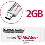 USBメモリ USB3.1(Gen1) ウイルスチェック機能 マカフィー社版 1年ライセンス パスワードロック 暗号化 HAGIWARA SOLUTIONS