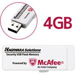 USBメモリ USB3.1(Gen1) ウイルスチェック機能 マカフィー社版 1年ライセンス パスワードロック 暗号化 HAGIWARA SOLUTIONS