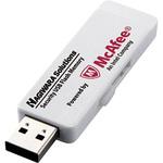 USBメモリ USB3.1(Gen1) ウイルスチェック機能 マカフィー社版 管理者ソフト 1年ライセンス HAGIWARA SOLUTIONS