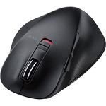 ワイヤレスマウス Bluetooth 3.0 5ボタン ブルーLED 大きいサイズ 握りやすい 手になじむ EX-G エレコム