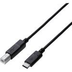 USBケーブル C-B 3A出力 ブラック エレコム