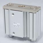 ガイド付薄形シリンダ (MGQM40-5～) SMC