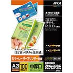 LPF12A3 カラーレーザープリンター用紙 中厚口A3 日本ノート