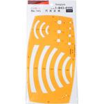 テンプレート No．105 円周定規 内田洋行
