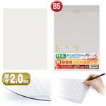 硬筆用ソフト透明下敷 B5 共栄プラスチック