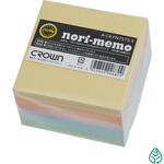 A-CR-FN7575-X ふせん nori-memo  5冊入 クラウン(事務用品)