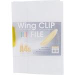 WCF-A4S-CY ウイングクリップファイルA4S イエロー ビュートン