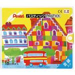 GC1-18D ぺんてる パスティック 18色 D ぺんてる