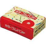 #16 100G アカ ハートインゴムバンド#16 100g 赤 ホリアキ