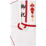 P3キ-104 祝金封赤白7本斜折御祝3枚 マルアイ