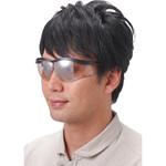 安全保護メガネ シルバーミラータイプ モノタロウ