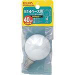 E14ミニボール40 ELPA