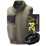 The tough 空調風神服チタンベスト ファンバッテリーセット アタックベース