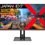 ゲーミング27型/3840×2160/HDMI×2、DP×1、Type-C×1/ブラック/スピーカー有/2年保証 JAPANNEXT