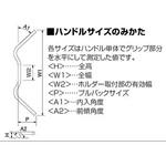 フラット2型ハンドルkit ハリケーン