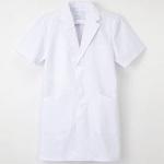 男子シングル半袖診察衣 KEX-5112 ナガイレーベン