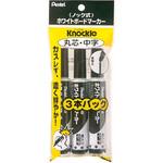 XMWLM-A3 ノックル ホワイトボードマーカー 中字(パック入り) ぺんてる