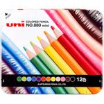 K880M12CP 色鉛筆880 ミニ 12色 uni(三菱鉛筆)