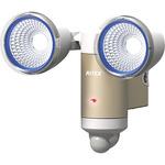 3W×2灯LEDソーラーセンサーライト ライテックス(ムサシ)