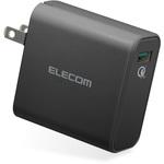 スマホ充電器 AC充電器 USB×1ポート QuickCharge3.0対応 急速 1年保証 iPhone エレコム