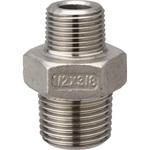 - 径違い六角ニップル ねじ込み管継手 ステンレス製 モノタロウ 24799653