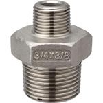 - 径違い六角ニップル ねじ込み管継手 ステンレス製 モノタロウ 24799662