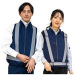 空調付き安全ベスト 20371(ウェアのみ)ポリエステル100% STATUSUNI(ステータスユニ)