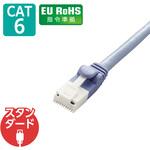 LD-GPT/BU3/RS2 LANケーブル CAT6 簡易パッケージ ストレート 爪折れ防止 エレコム
