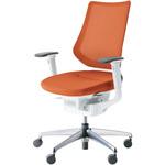 オフィスチェアー ing バーチカルタイプ アルミポリッシュ脚(配送・組立サービス付き) コクヨ