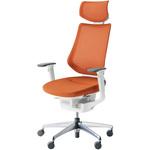 オフィスチェアー ing ヘッドレスト アルミポリッシュ脚(配送・組立サービス付き) コクヨ