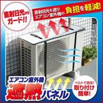 エアコン室外機遮熱パネル アイメディア