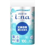 エリエール イーナトイレットティシューシングル100m12R無香料 エリエール
